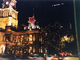 Sydney townhall tree