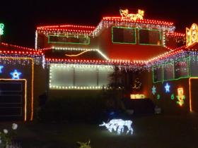 house fairylights decoration